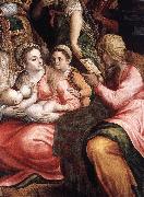 COXCIE, Michiel van The Circumcision of Christ (detail) g oil painting on canvas